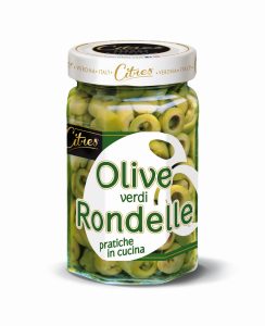 OLIVE VERDI RONDELLE SAL 290G CITRES