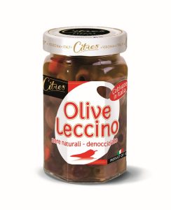 OLIVE NERE LECCINO DENOCCIOLATE OLIO 285G CITRES