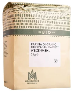 MERANO FARINA DI GRANO KHORASAN KAMUT BIO 5KG
