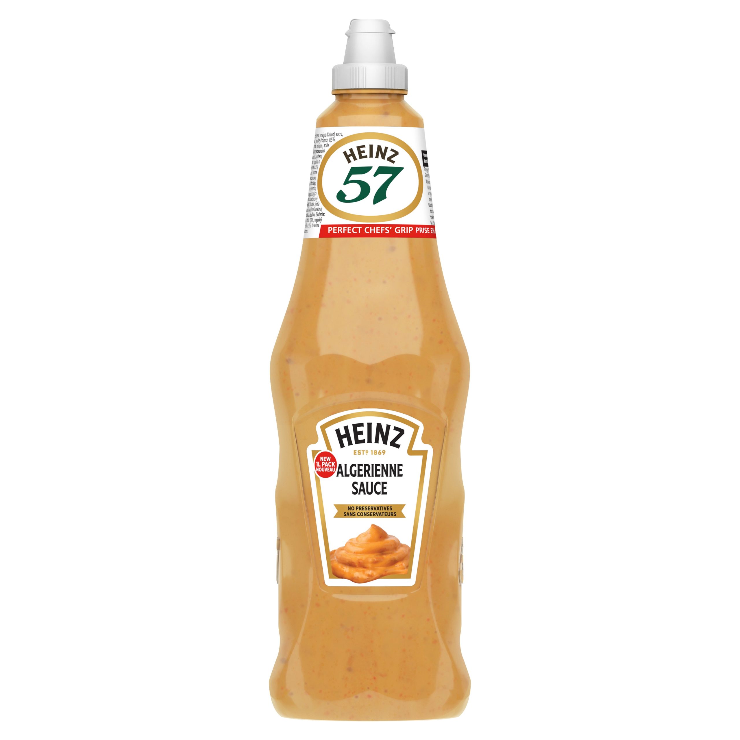 HEINZ SALSA ALGERIENNE SQUEEZY 1L