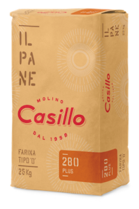 CASILLO FARINA DI GRANO TENERO TIPO 0 280 PLUS 25KG